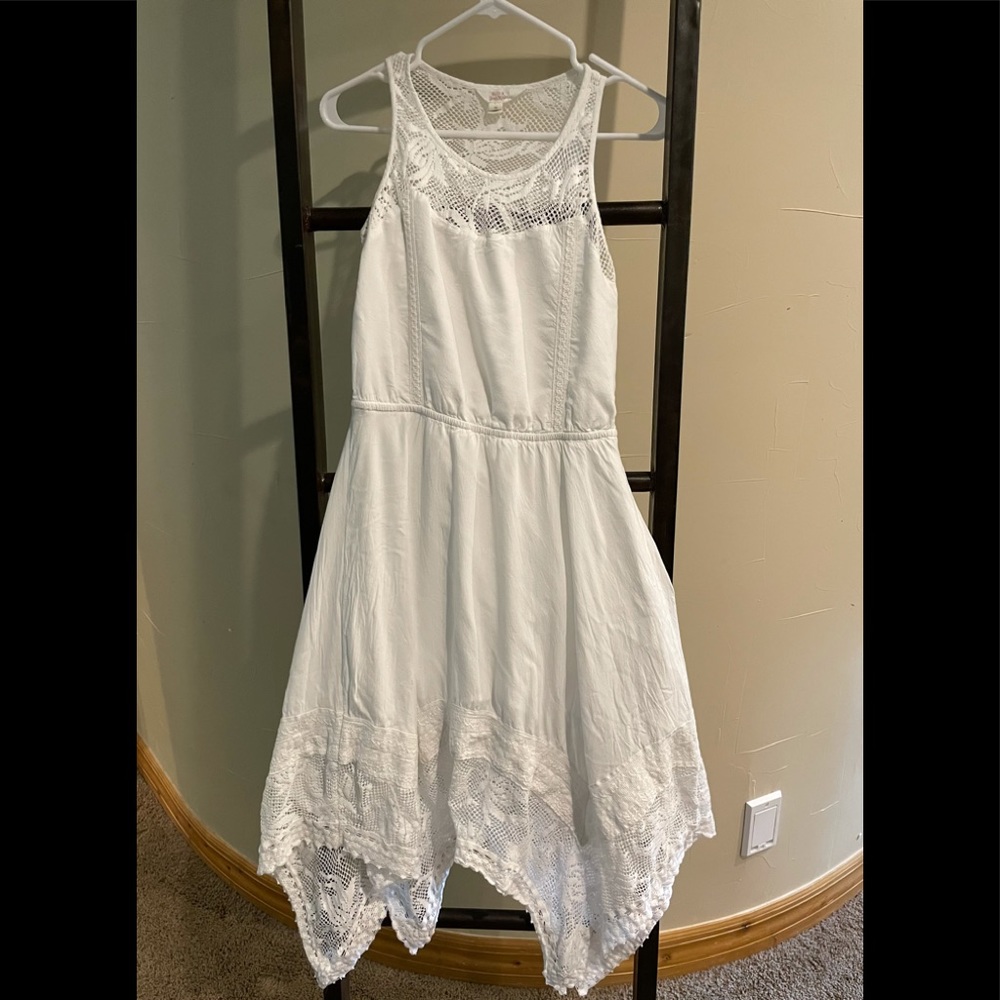 White Lacy Dress